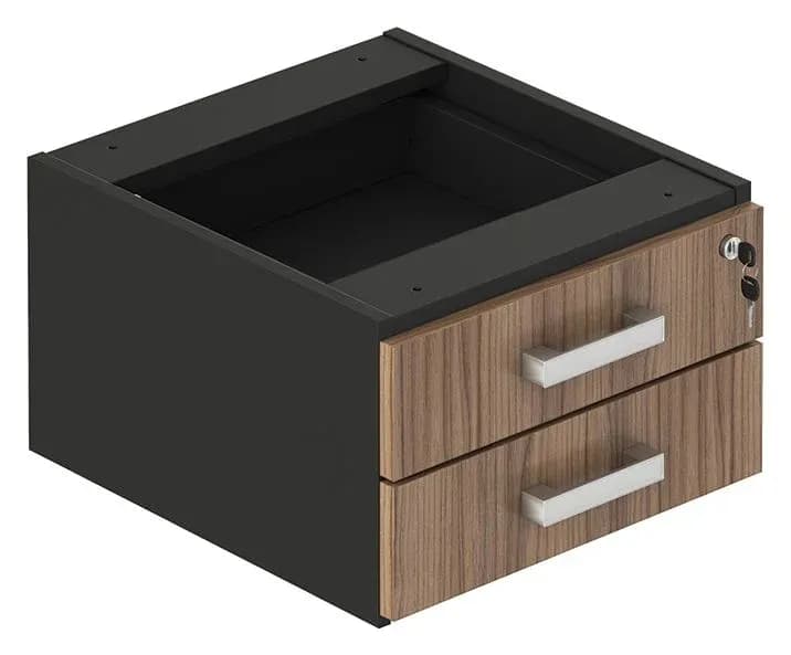 Gaveteiro Fixo 2 Gavetas Plus Minas Office