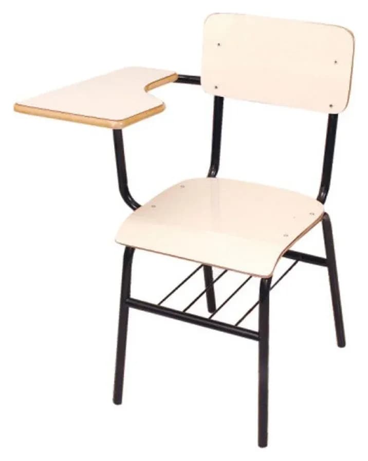 Cadeira Universitária em Fórmica com Prancheta Lateral Opa Móveis