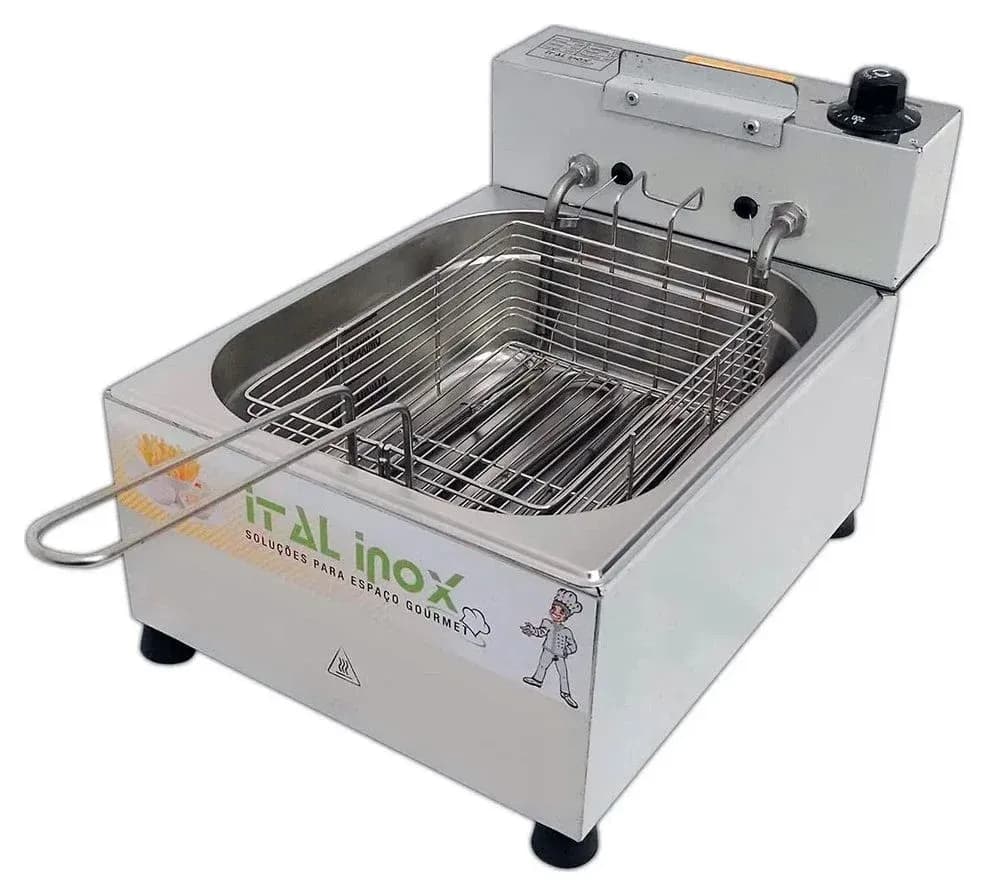 Fritadeira Elétrica 1 Cuba 5 L 127 V FEOI-5 Ital Inox