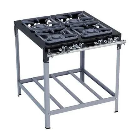 Fogão Industrial 4 Bocas M14 Stori Top Metalmaq