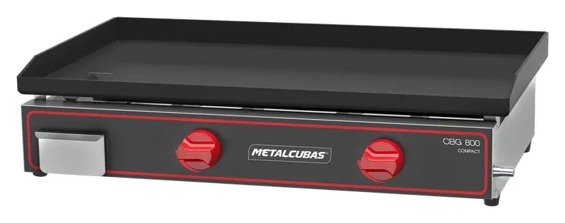 Chapa Compact a Gás Metalcubas CBG 800 C