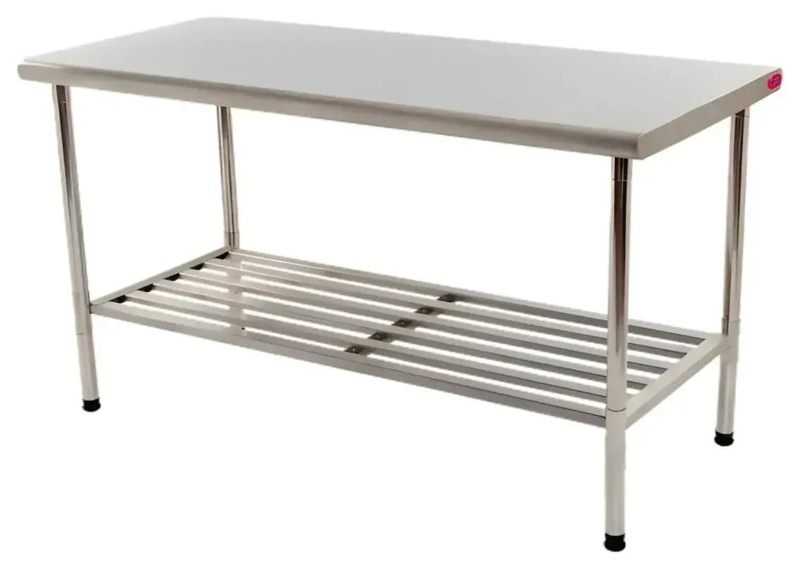 Mesa Multiuso Inox 430 Imeca 1,90 x 0,70 m Desmontável
