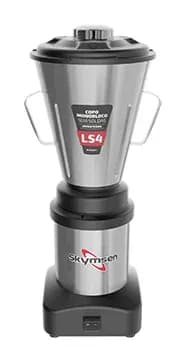 Liquidificador Comercial Inox, Copo Monobloco Inox Skymsen LS4