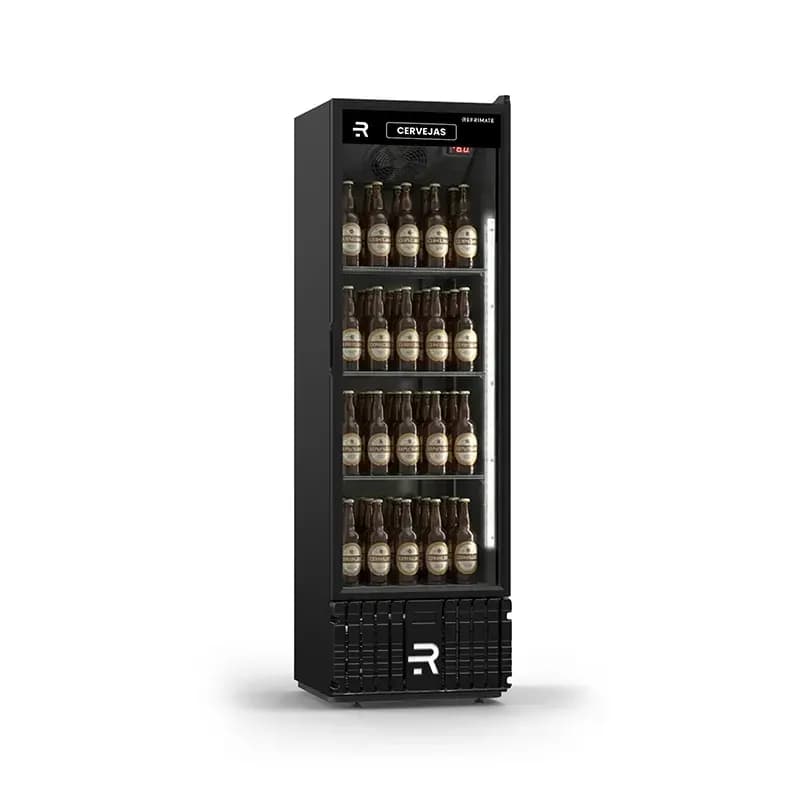 Visa Cooler Cerveja 400L Porta de Vidro
