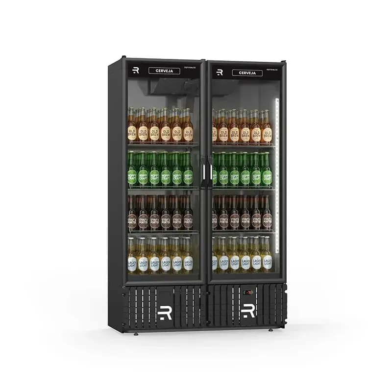 Visa Cooler Cerveja 1300L Porta de Vidro