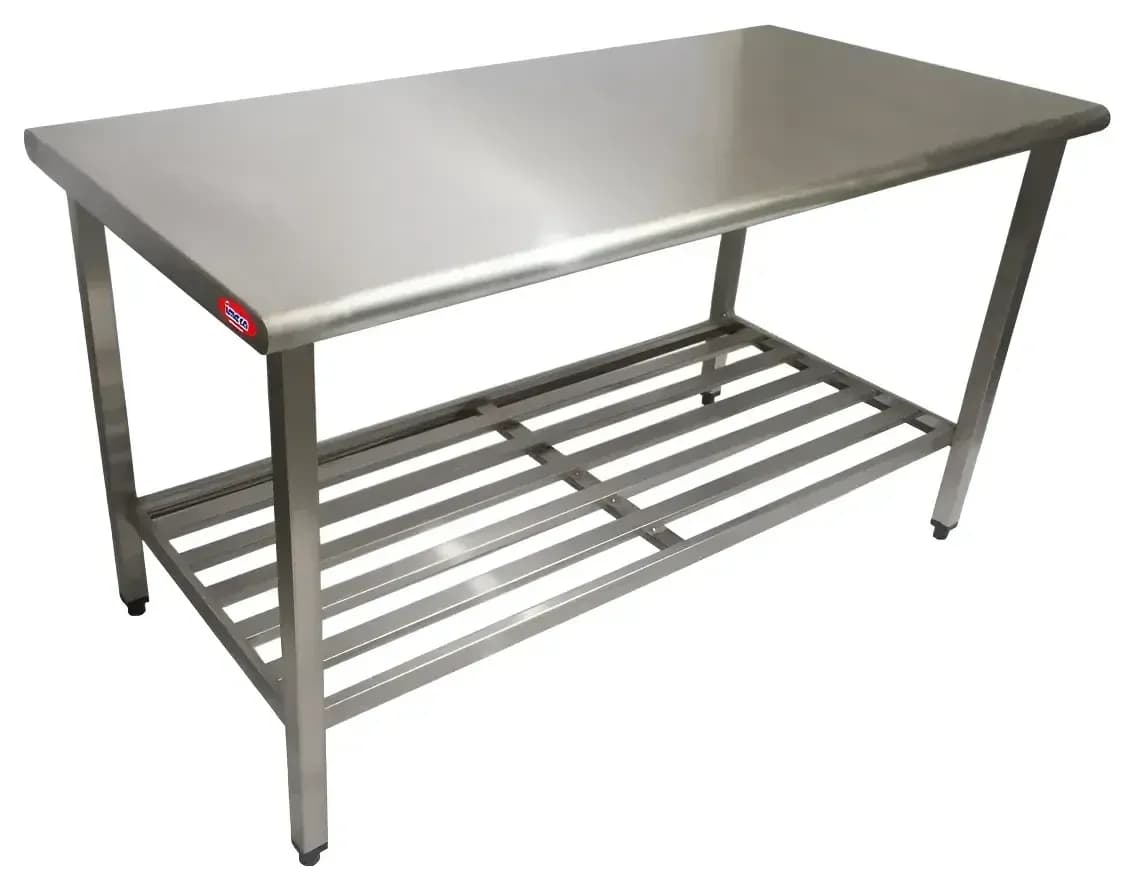 Mesa Multiuso Inox 430 Imeca 1,50 x 0,70 m Desmontável